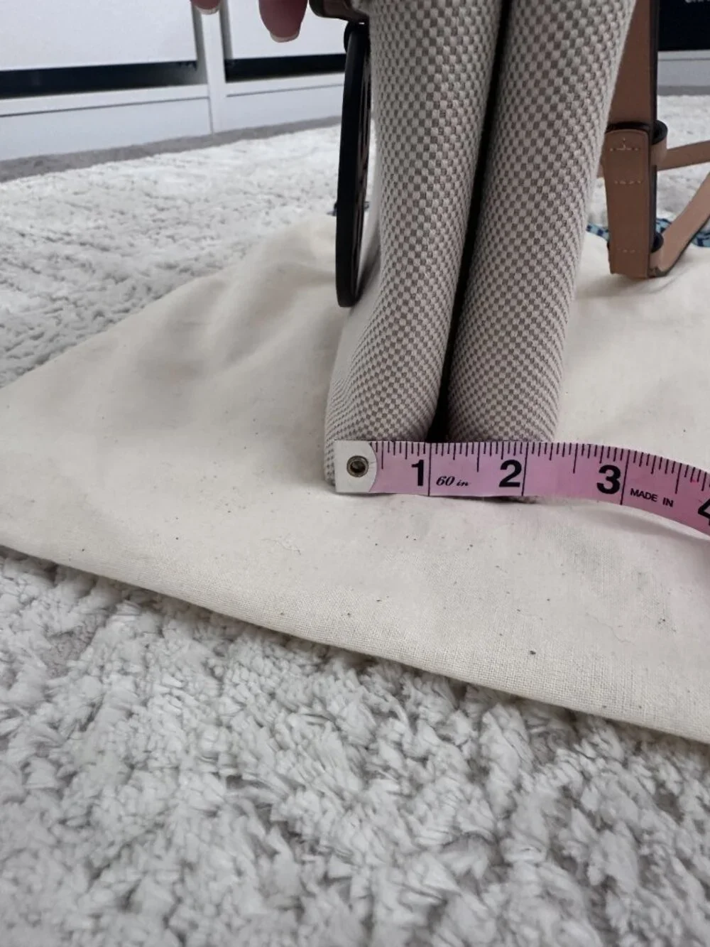 Tory Burch Miller Canvas & Leather crossbody bag